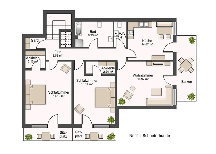 Apartman Schaeferhuette *